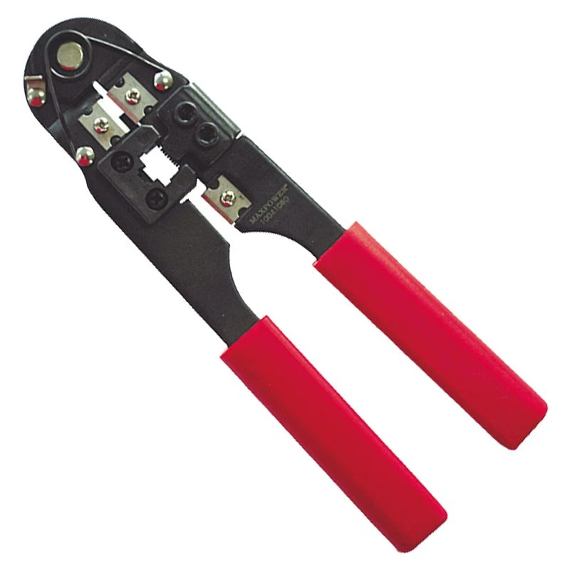 Modular Plug Crimping Tool Rau Computers Thiab Xov tooj