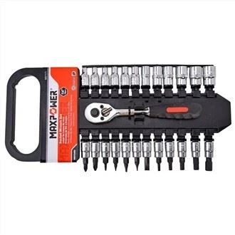 25PCS 1/4 "Dr. Socket Wrench Set