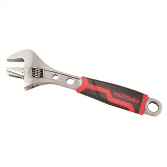 Multi Function Wide Opening Plastic Grip Adjustable Wrench