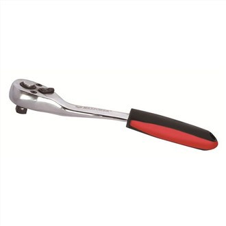 Pear Head Curved Handle Ratchet Wrench