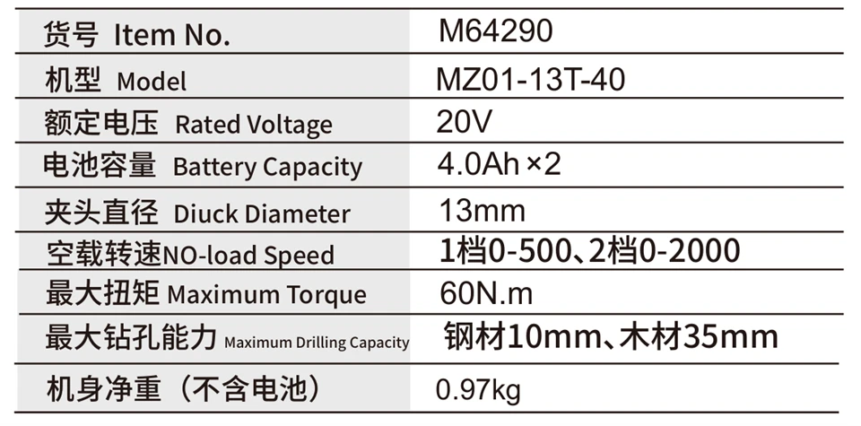 20v Lithium Brushless Dual Speed Electric Drill suppliers