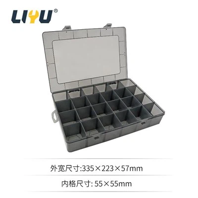 Qhov Chaw Cia Lub Box Qhov Box Lego Cia Lub Box Kev Qhia Txog Lub Thawv 24 Compartments