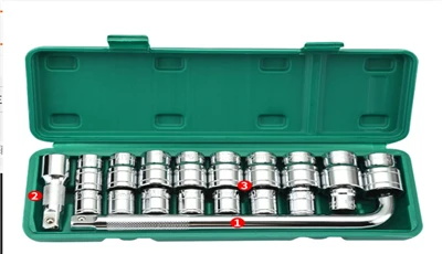 Socket Wrench Teeb 1/2 "19 PCS