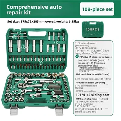 TOOL SET 1/2" 108PCS